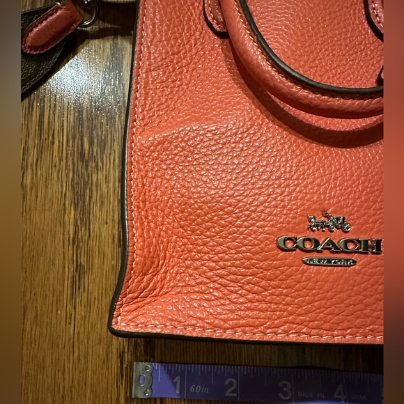 New unused Coach Mini North South Tote - Picture 12 of 16